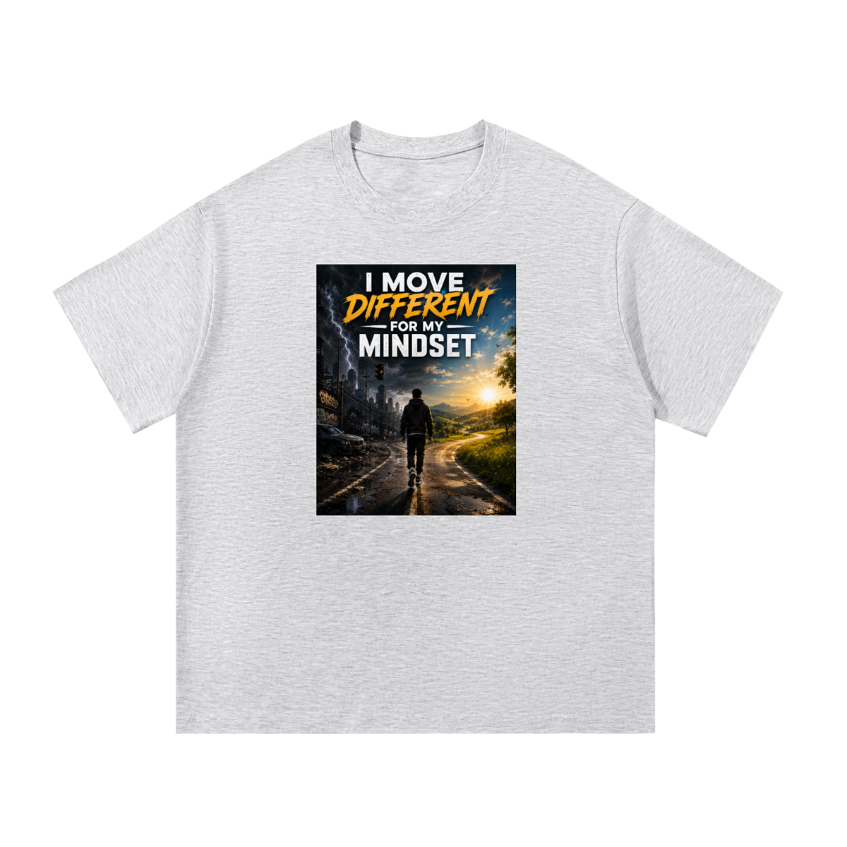 I Move Different Cotton T-Shirt