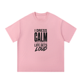 I Dress Calm Cotton T-Shirt