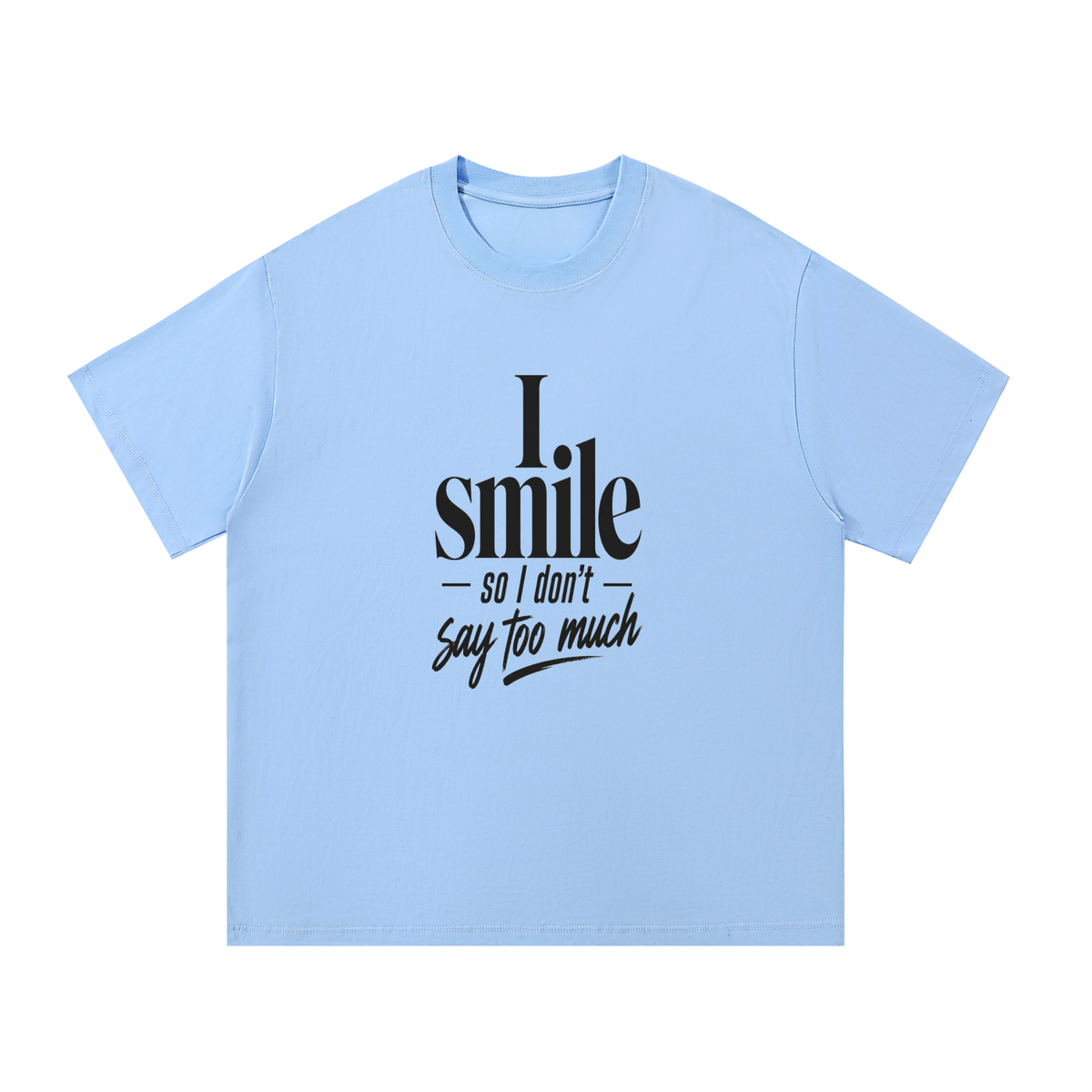 I Smile Cotton T-Shirt