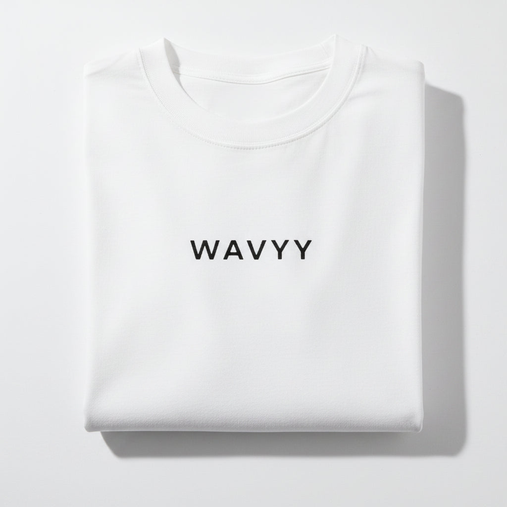 Wavyy Cotton T-Shirt