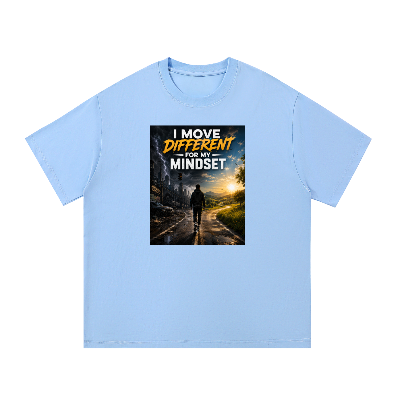 I Move Different Cotton T-Shirt