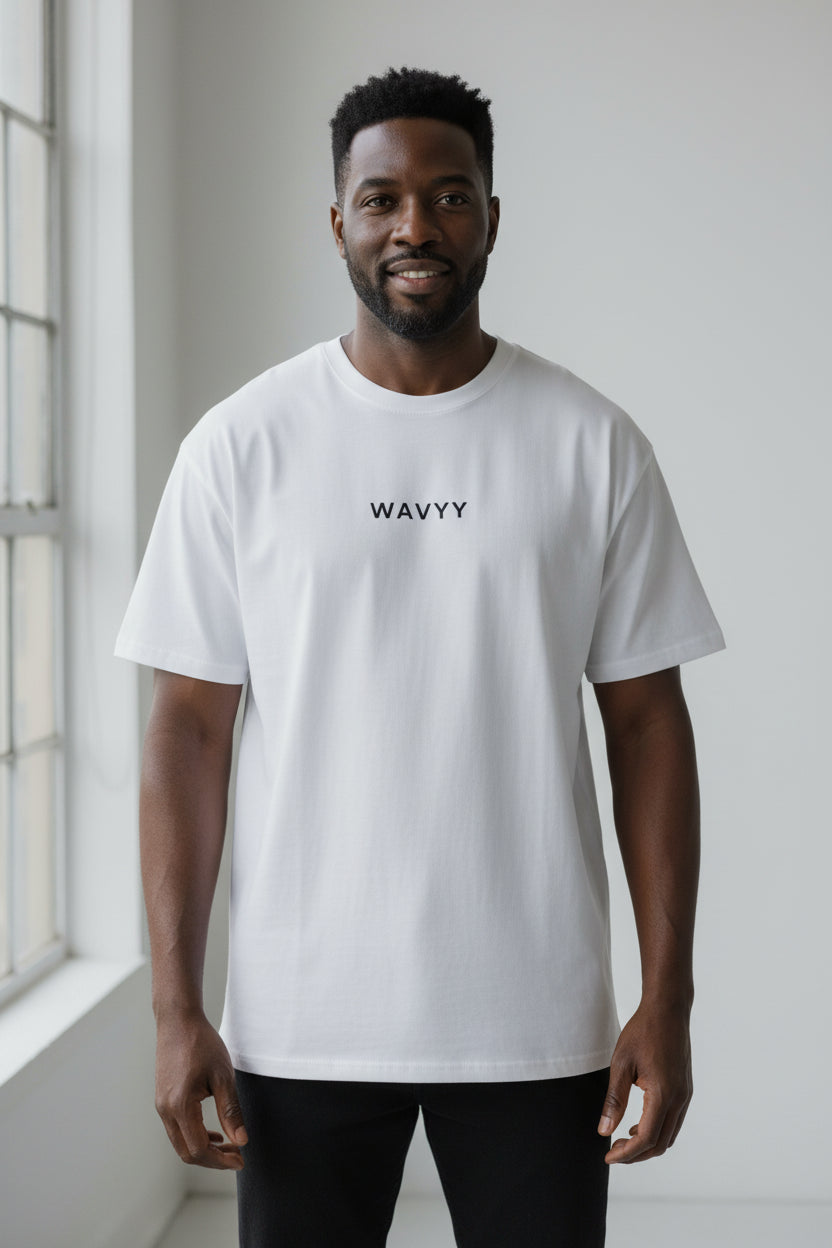 Wavyy Cotton T-Shirt