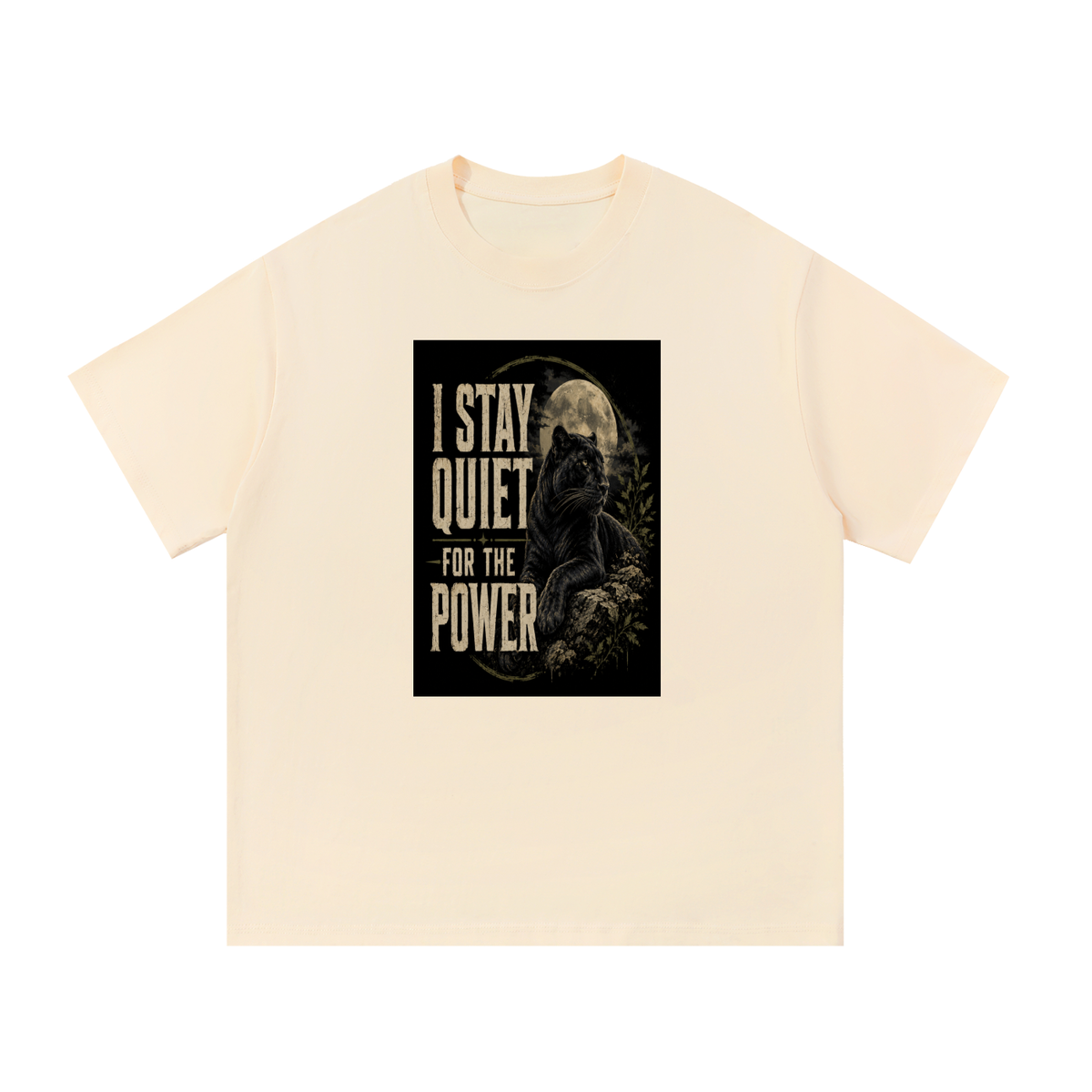 I Stay Quiet For The Power Cotton T-Shirt