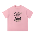 Silent Heart Cotton T-Shirt