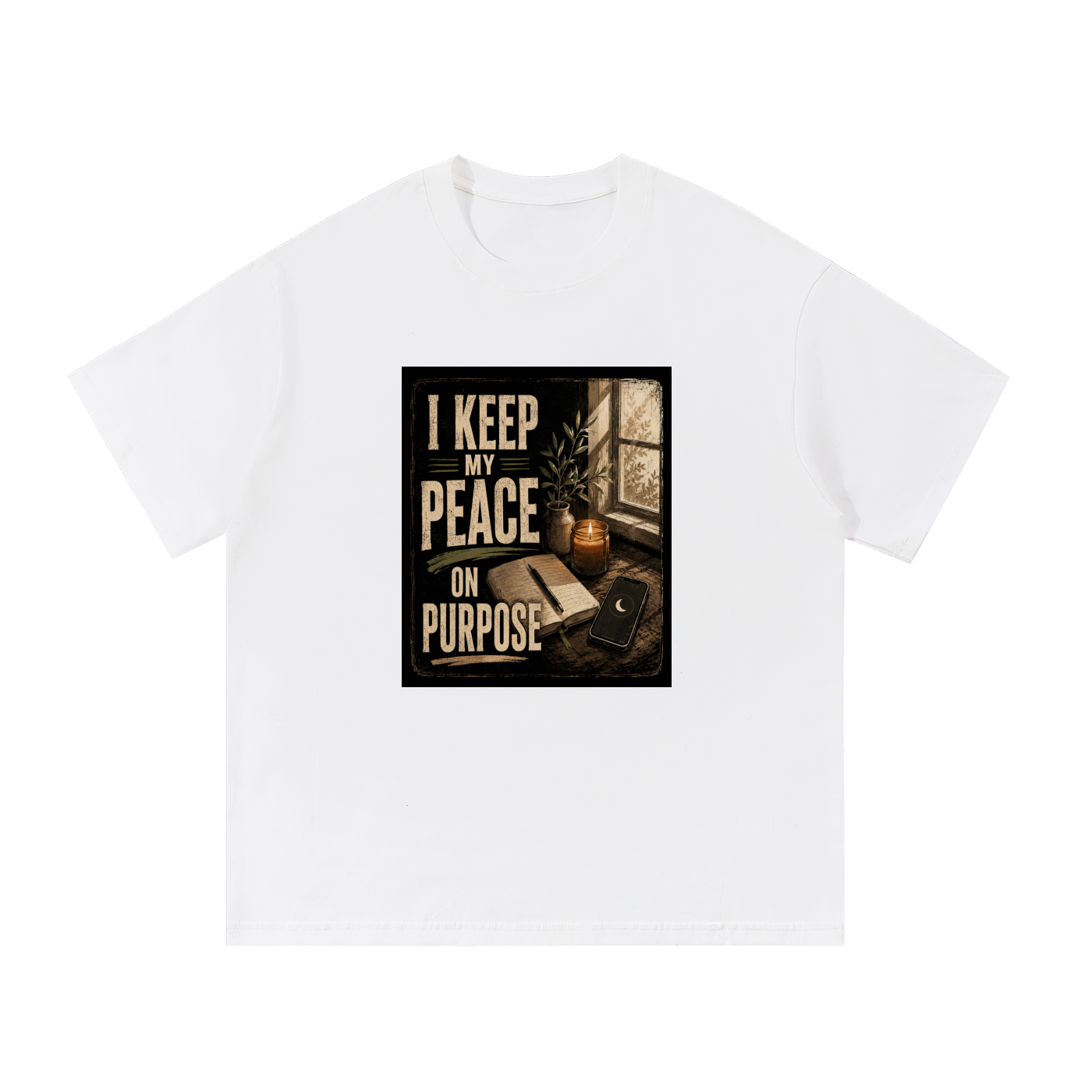 I Keep My Peace Cotton T-Shirt