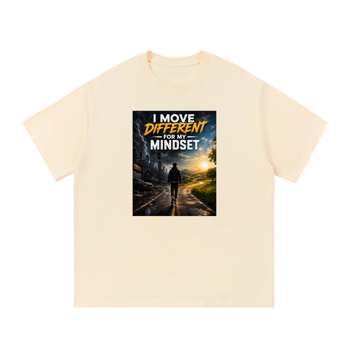 I Move Different Cotton T-Shirt