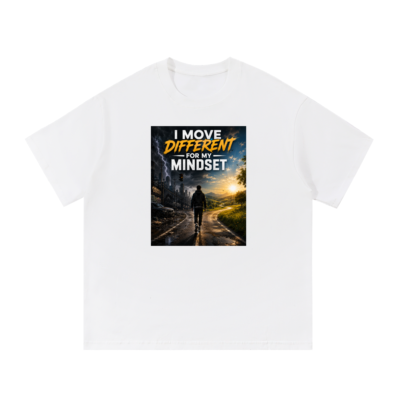 I Move Different Cotton T-Shirt