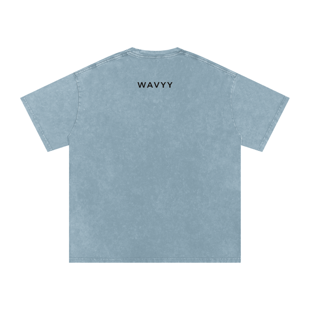 Break Shape Find Flow Snow Washed Oversized Cotton T-Shirt