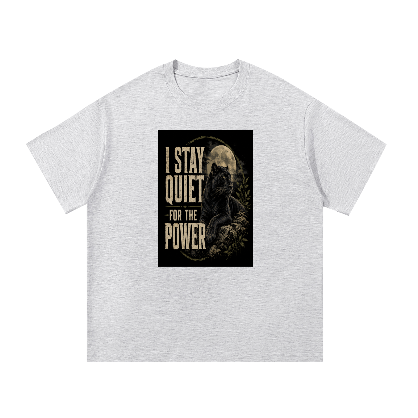 I Stay Quiet For The Power Cotton T-Shirt