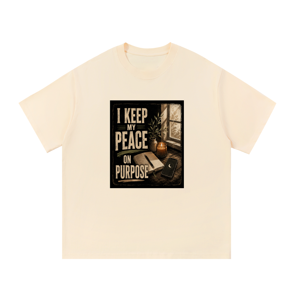 I Keep My Peace Cotton T-Shirt