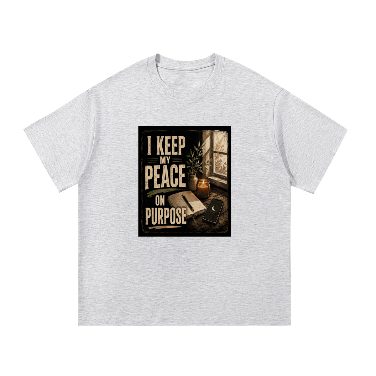 I Keep My Peace Cotton T-Shirt