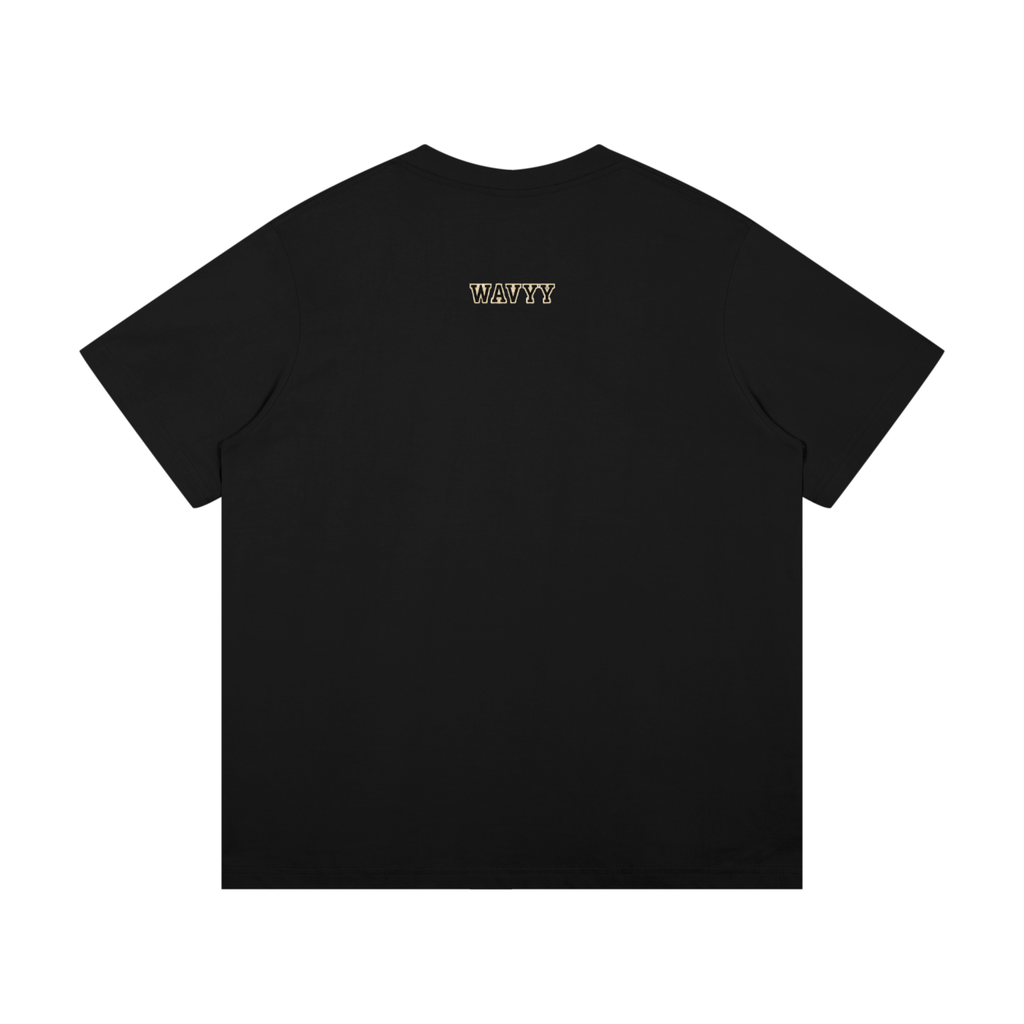Wavyy Real Ones Only Crest Cotton T-Shirt