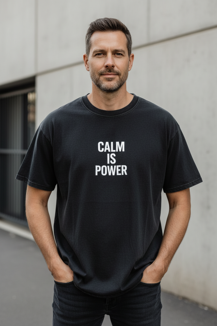 Calm Is Power Dark – Model v2