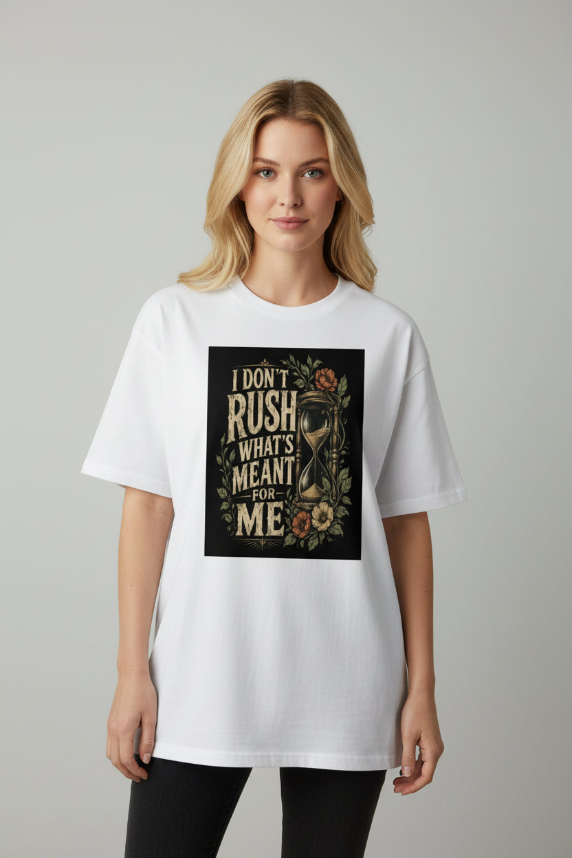 I Don't Rush Cotton T-Shirt