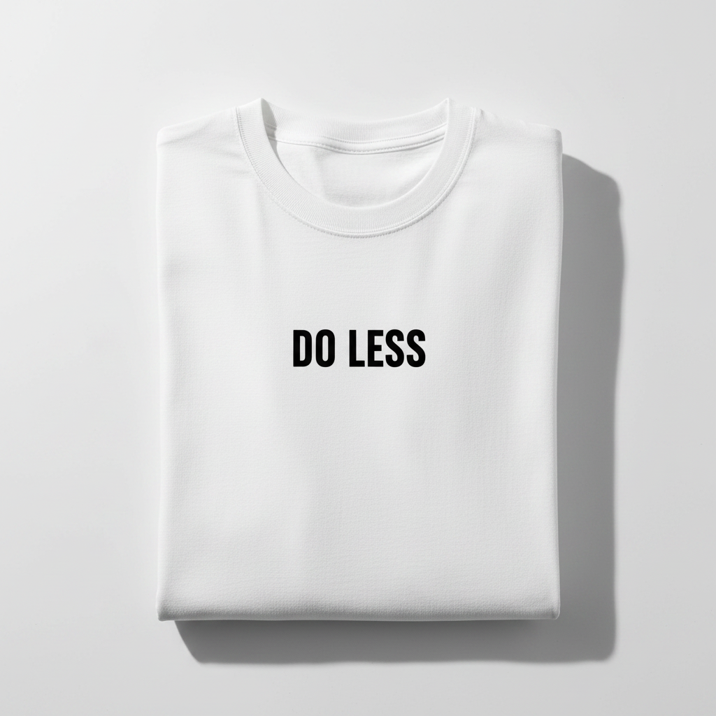 Do Less – Folded