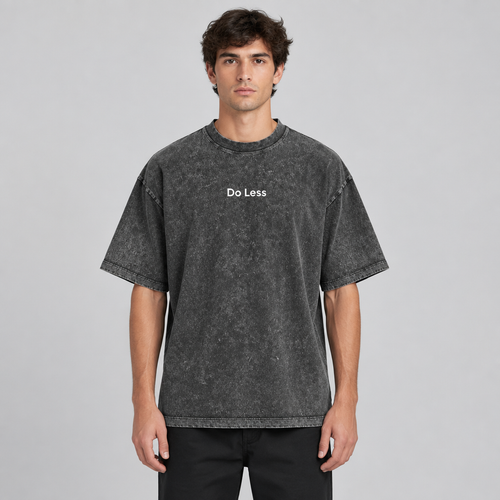 Do Less tee model image