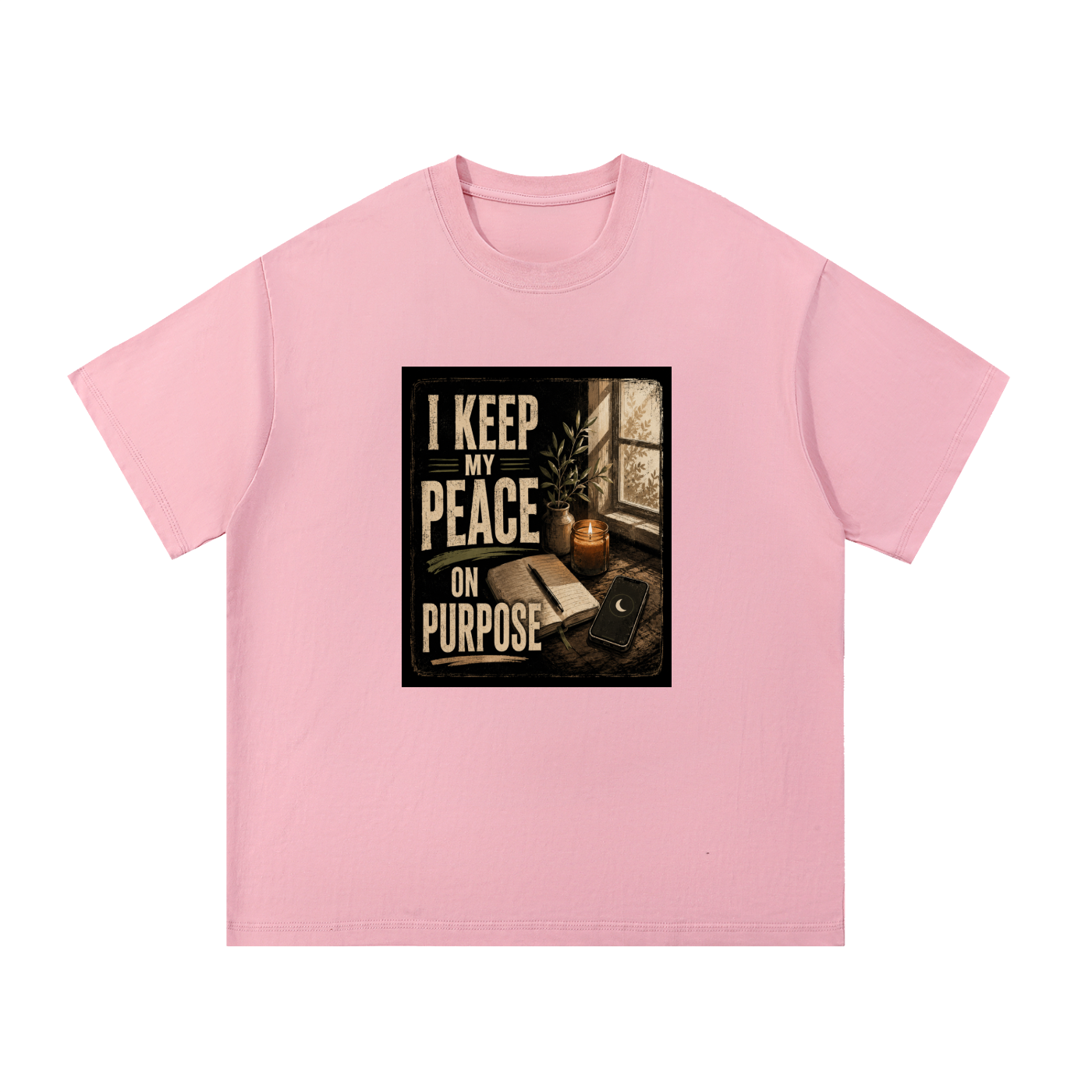 I Keep My Peace Cotton T-Shirt
