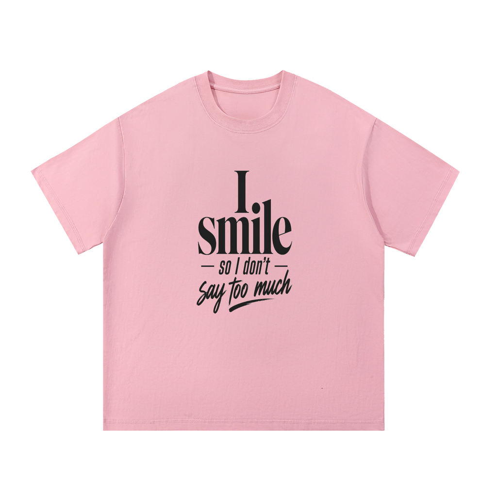 I Smile Cotton T-Shirt