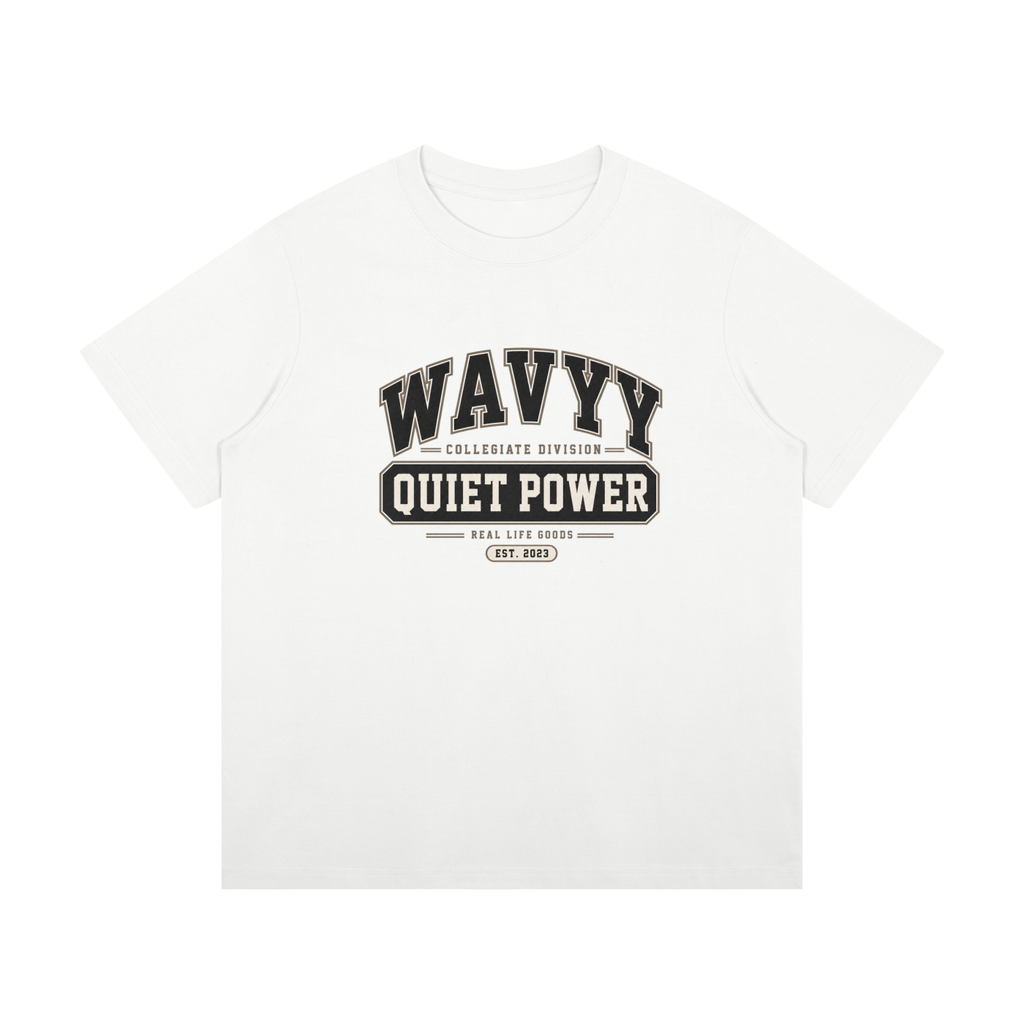 Quiet Power Collegiate Cotton T-Shirt