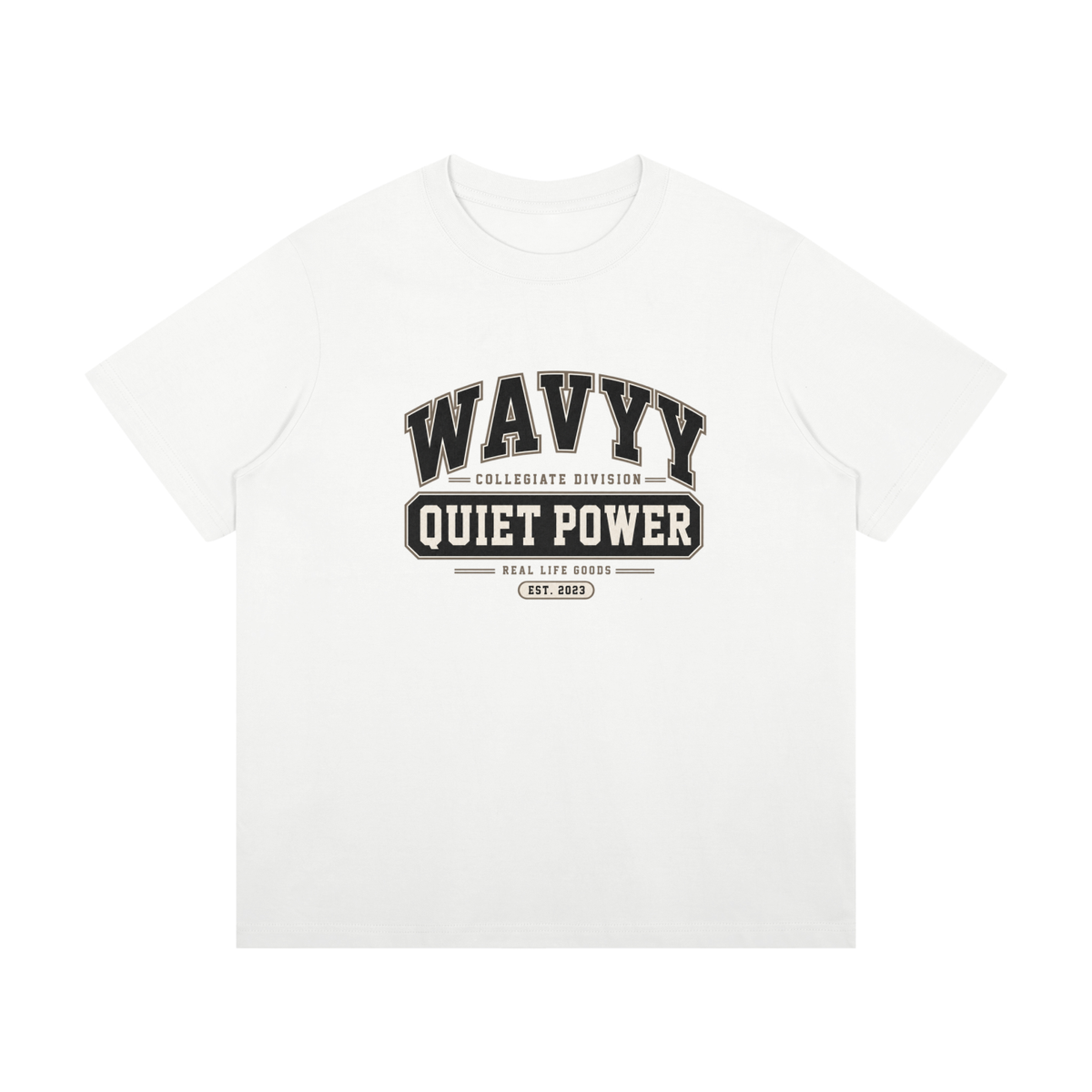Quiet Power Collegiate Cotton T-Shirt