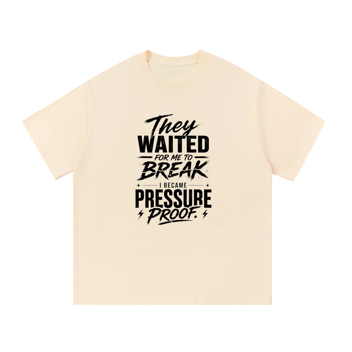 They Waited For Me To Break Cotton T-Shirt