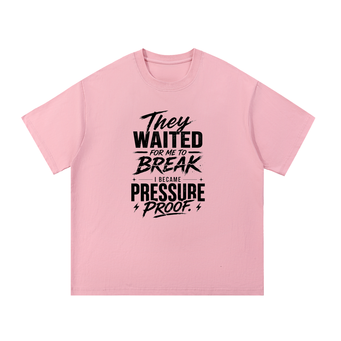 They Waited For Me To Break Cotton T-Shirt