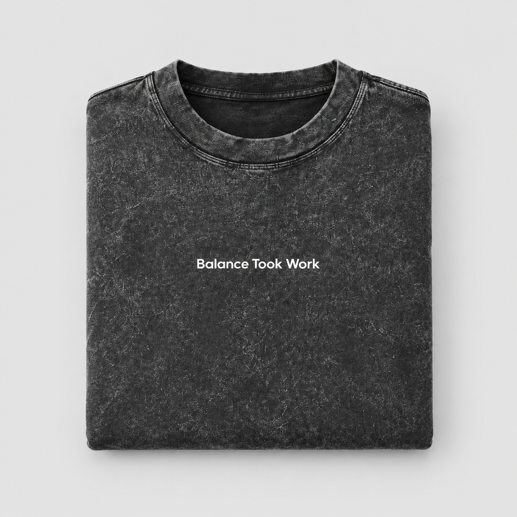 Folded Balance Took Work tee
