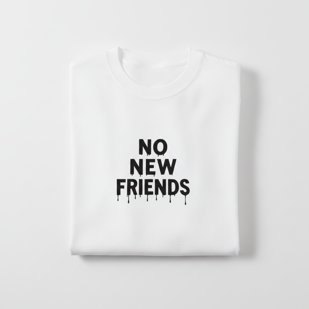 No New Friends – Folded