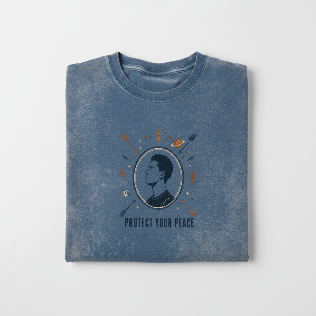 Protect Your Peace – Blue Folded