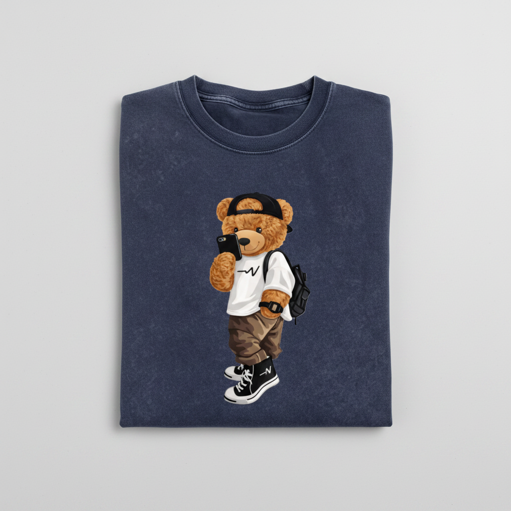 Teddy Bear Snow Washed – Folded