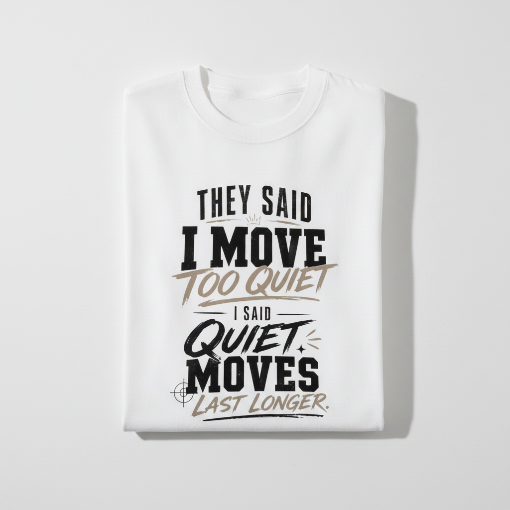They Said I Move Too Quiet – Folded