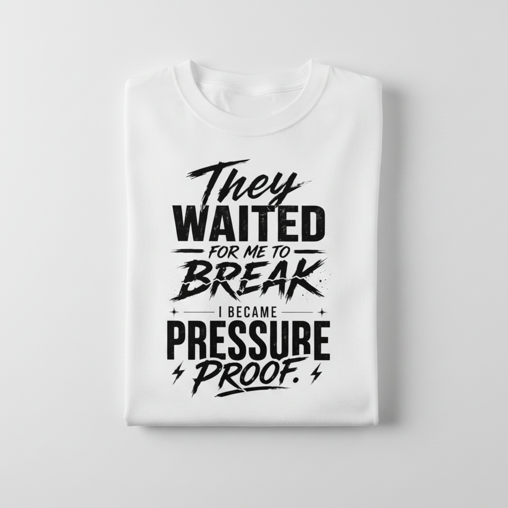 They Waited For Me To Break – Folded